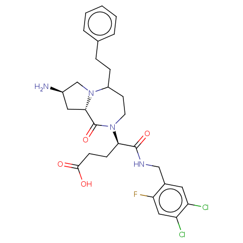 Chemical structure of BindingDB Monomer ID 594052