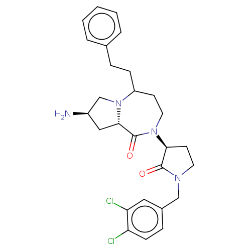 Chemical structure of BindingDB Monomer ID 594054