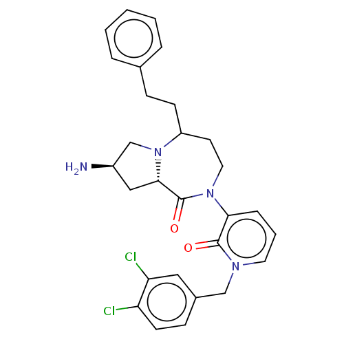 Chemical structure of BindingDB Monomer ID 594059