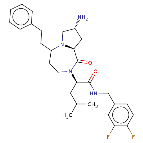 Chemical structure of BindingDB Monomer ID 594073