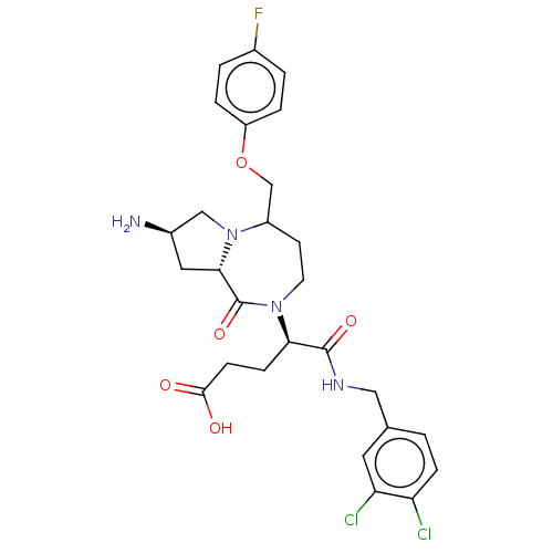 Chemical structure of BindingDB Monomer ID 594095