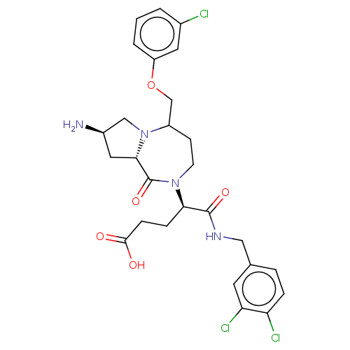 Chemical structure of BindingDB Monomer ID 594096
