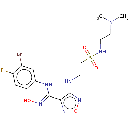 Chemical structure of BindingDB Monomer ID 595434