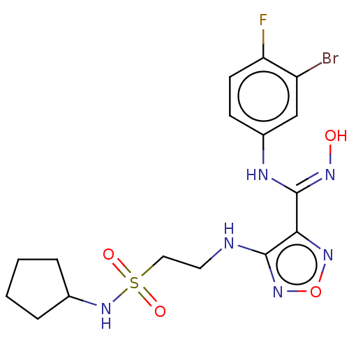 Chemical structure of BindingDB Monomer ID 595437