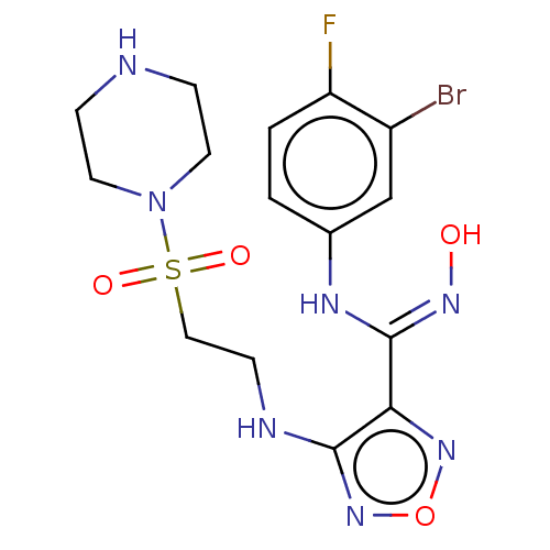 Chemical structure of BindingDB Monomer ID 595447