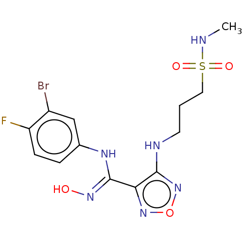 Chemical structure of BindingDB Monomer ID 595450
