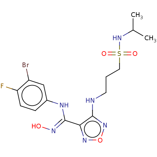 Chemical structure of BindingDB Monomer ID 595452