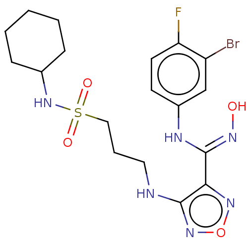 Chemical structure of BindingDB Monomer ID 595453