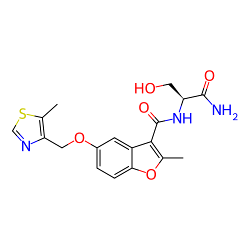 Chemical structure of BindingDB Monomer ID 64672