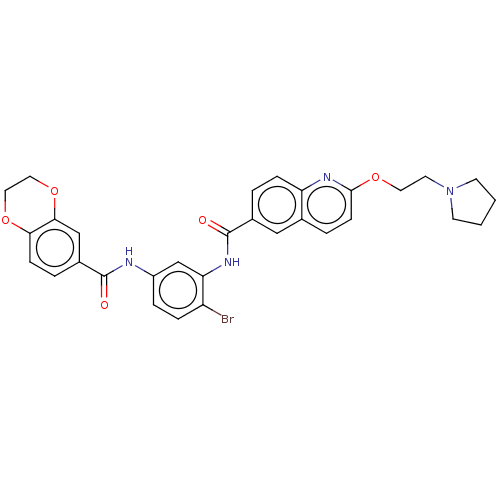 Chemical structure of BindingDB Monomer ID 610260