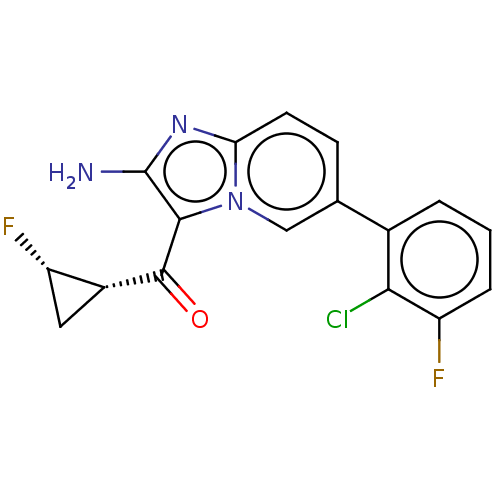Chemical structure of BindingDB Monomer ID 614031