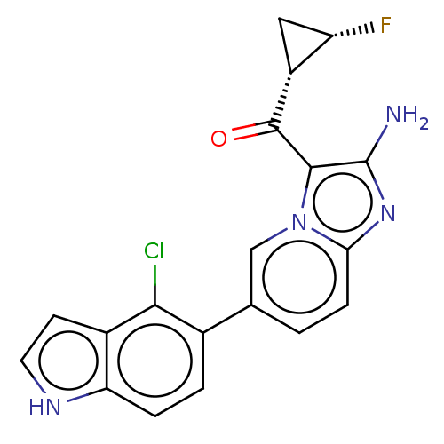 Chemical structure of BindingDB Monomer ID 614060