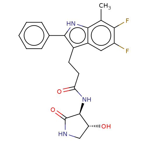 Chemical structure of BindingDB Monomer ID 615180
