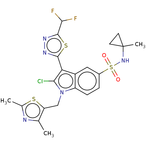 Chemical structure of BindingDB Monomer ID 616688