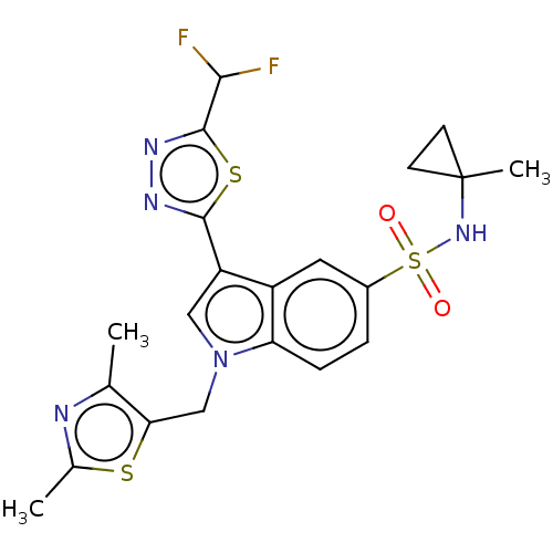 Chemical structure of BindingDB Monomer ID 616689