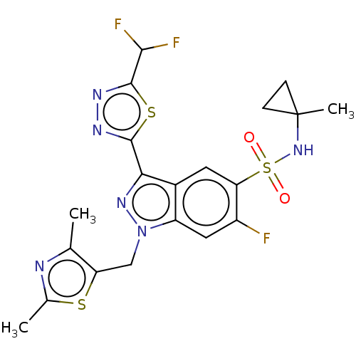 Chemical structure of BindingDB Monomer ID 616695