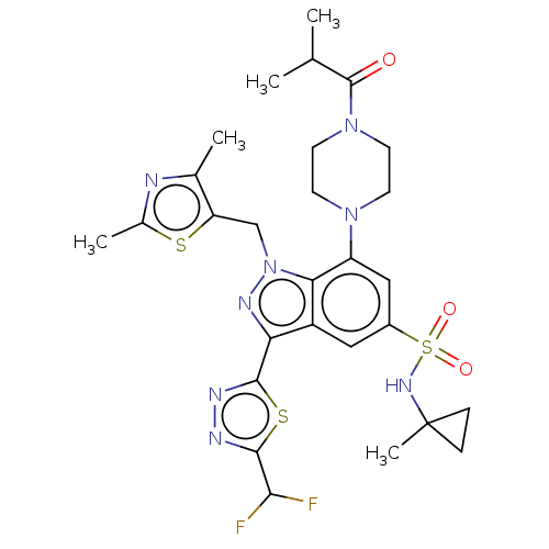 Chemical structure of BindingDB Monomer ID 616701