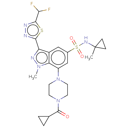 Chemical structure of BindingDB Monomer ID 616709