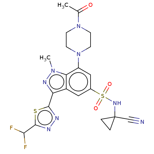 Chemical structure of BindingDB Monomer ID 616714