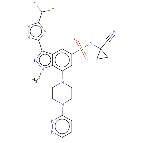 Chemical structure of BindingDB Monomer ID 616722