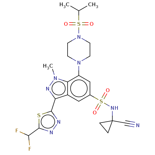 Chemical structure of BindingDB Monomer ID 616729