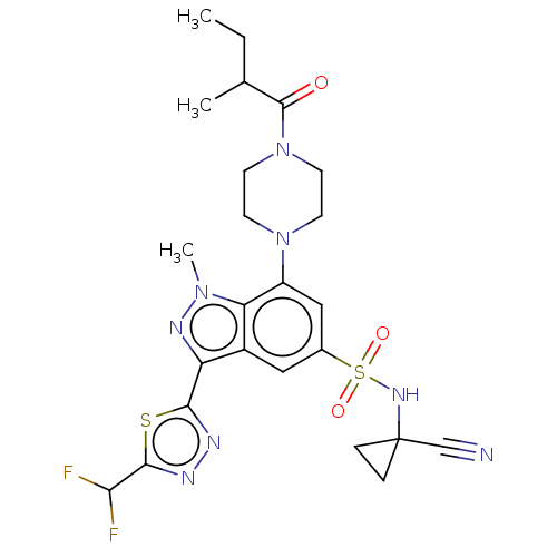 Chemical structure of BindingDB Monomer ID 616731