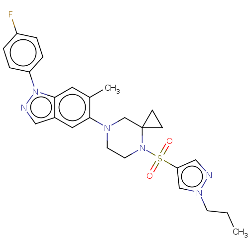 Chemical structure of BindingDB Monomer ID 626422