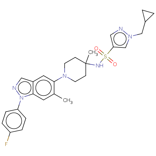 Chemical structure of BindingDB Monomer ID 626485