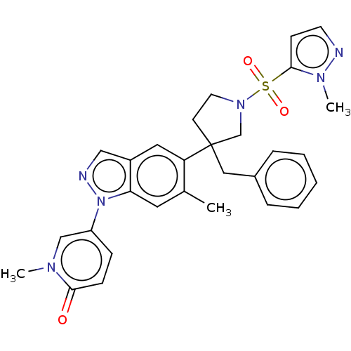 Chemical structure of BindingDB Monomer ID 626585