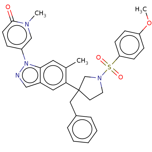 Chemical structure of BindingDB Monomer ID 626596