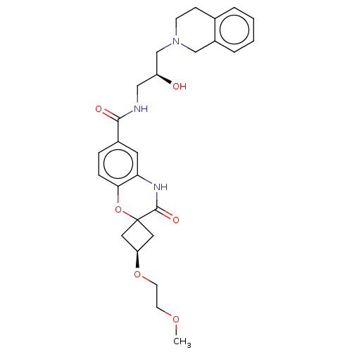 Chemical structure of BindingDB Monomer ID 636524