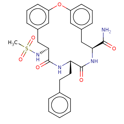 Chemical structure of BindingDB Monomer ID 651082