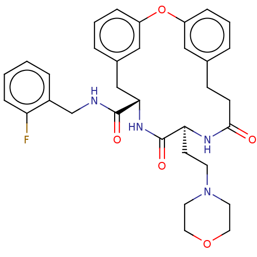 Chemical structure of BindingDB Monomer ID 651136