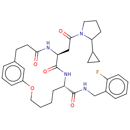 Chemical structure of BindingDB Monomer ID 651191