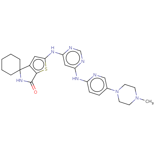 Chemical structure of BindingDB Monomer ID 660373