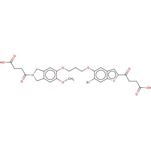 Chemical structure of BindingDB Monomer ID 665305