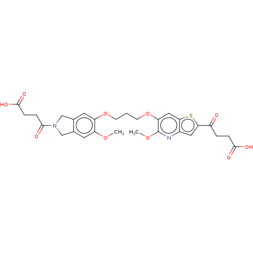Chemical structure of BindingDB Monomer ID 665310
