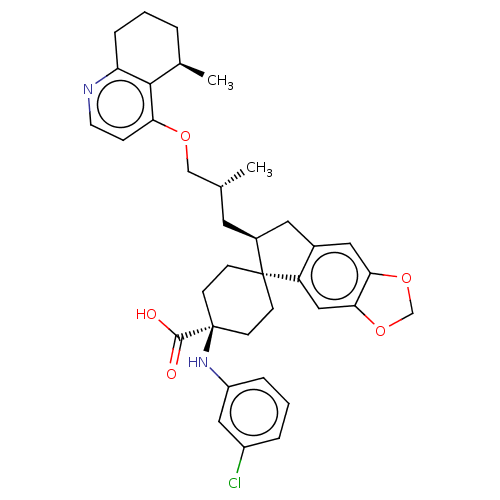 Chemical structure of BindingDB Monomer ID 673654