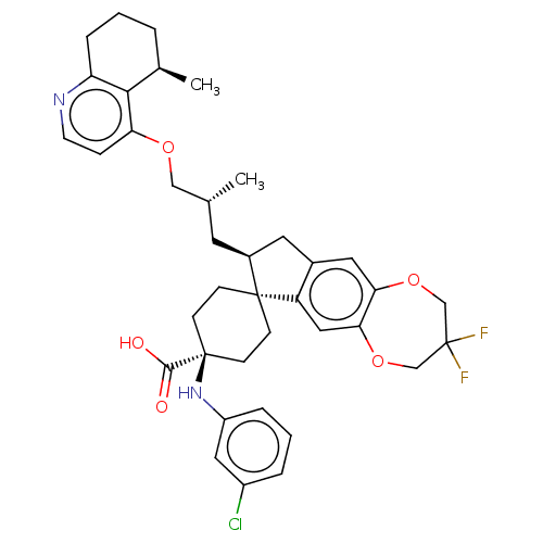 Chemical structure of BindingDB Monomer ID 673760