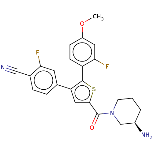 Chemical structure of BindingDB Monomer ID 681364
