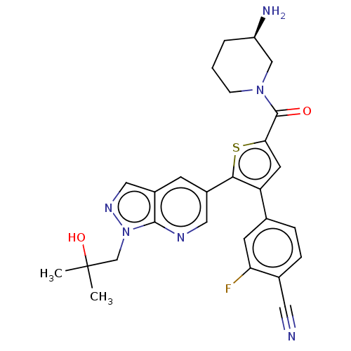 Chemical structure of BindingDB Monomer ID 681390