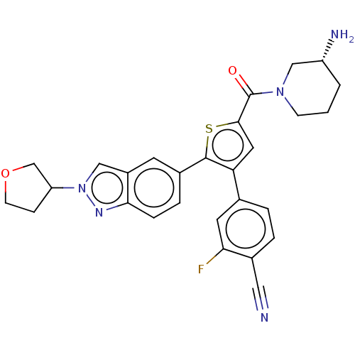 Chemical structure of BindingDB Monomer ID 681394