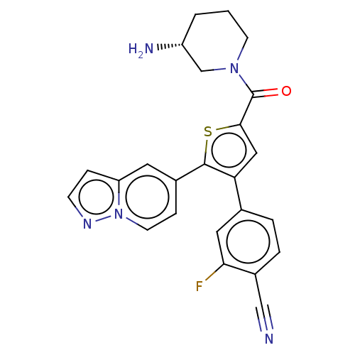 Chemical structure of BindingDB Monomer ID 681397