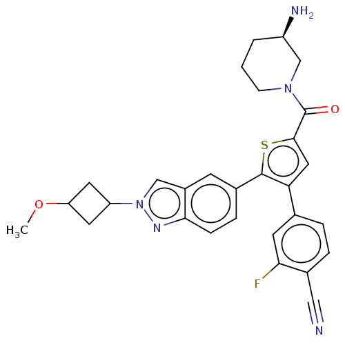 Chemical structure of BindingDB Monomer ID 681400