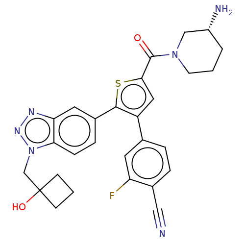 Chemical structure of BindingDB Monomer ID 681401