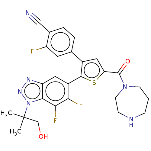 Chemical structure of BindingDB Monomer ID 681421