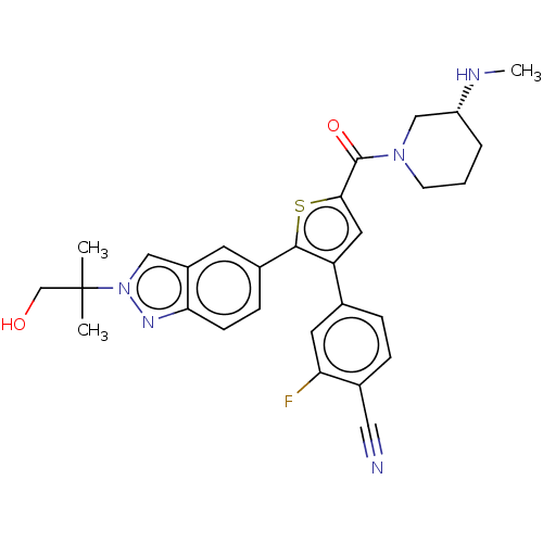 Chemical structure of BindingDB Monomer ID 681422