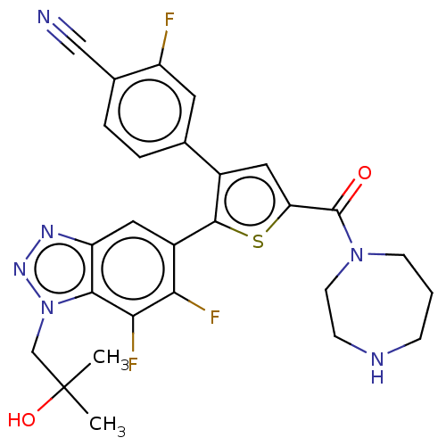Chemical structure of BindingDB Monomer ID 681426