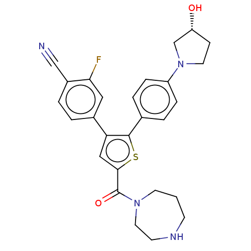Chemical structure of BindingDB Monomer ID 681429