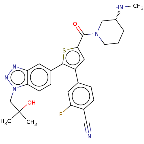 Chemical structure of BindingDB Monomer ID 681433